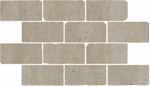 Kerama Marazzi BR034 Бордюр Сан-Марко мозаичный бежевый матовый обрезной 46