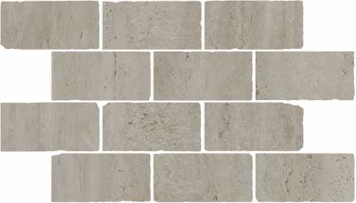 Kerama Marazzi BR033 Бордюр Сан-Марко мозаичный серый матовый обрезной 46