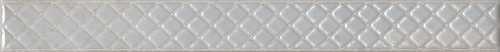 Kerama Marazzi AZ/A054/6424 Бордюр Мотиво серый светлый глянцевый 40x4
