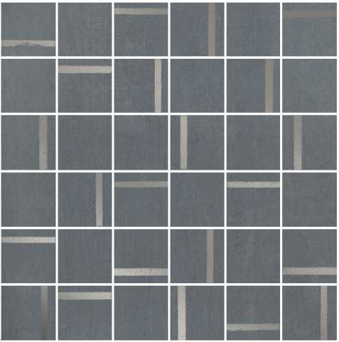 Kerama Marazzi SG640220/MM Декор Гварди 2 мозаичный синий матовый обрезной 30x30x0