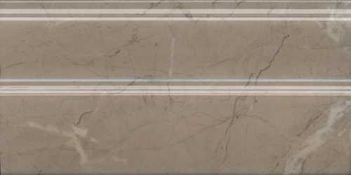 Плинтус Kerama Marazzi FMA032R Серенада бежевый тёмный глянцевый обрезной 30x15