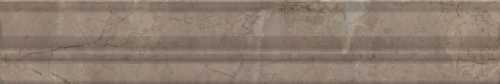 Бордюр Kerama Marazzi BLC033R Серенада бежевый тёмный глянцевый обрезной 30x5