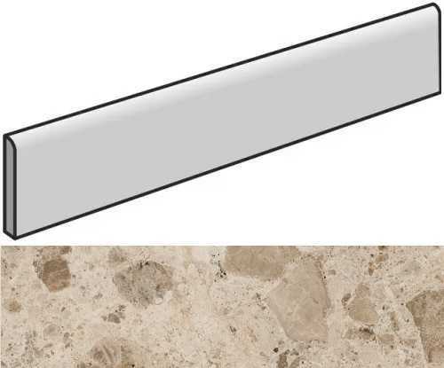 Плинтус Italon 610130005314 Continuum Stone Beige Battiscopa 7.2x80