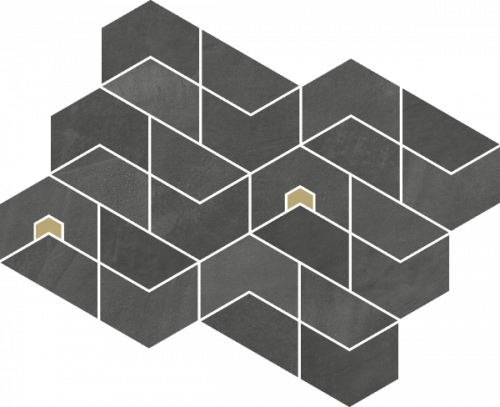 Мозаика Italon 620110000180 Continuum Petrol Mosaico Jewel 31.1x38.2