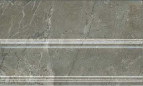 Плинтус Kerama Marazzi FMB034 Кантата серый глянцевый 25x15