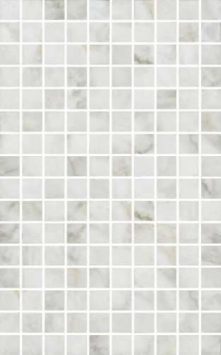 Мозаика Kerama Marazzi MM6432 Кантата мозаичный белый глянцевый 25x40