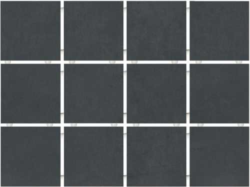 Плитка Kerama Marazzi 1291 Амальфи черный (полотно 30х40 из 12 частей)