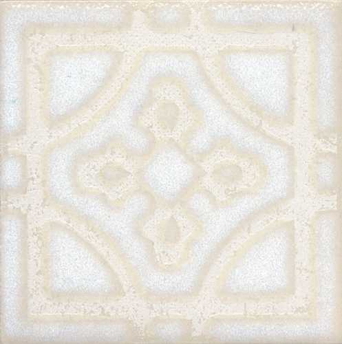 Декоративная вставка Kerama Marazzi STG/B406/1266 Амальфи орнамент белый 9.9*9.9