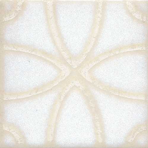 Декоративная вставка Kerama Marazzi STG/B405/1266 Амальфи орнамент белый 9.9*9.9