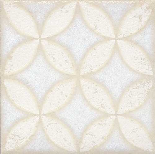 Декоративная вставка Kerama Marazzi STG/B401/1266 Амальфи орнамент белый 9.9*9.9