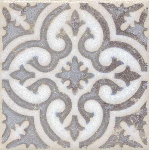 Декоративная вставка Kerama Marazzi STG/A408/1266 Амальфи орнамент коричневый 9.9*9.9