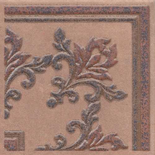 Kerama Marazzi STG/F252/3418 Честер коричневый 14.7*14.7 вставка