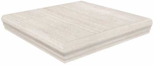 Kerama Marazzi SG157100R/GR/AND Ступень Пантеон бежевая светлый правая угловая 34х34