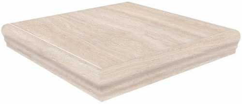 Kerama Marazzi SG157200R/GR/ANS Ступень Пантеон бежевая левая угловая 34х34