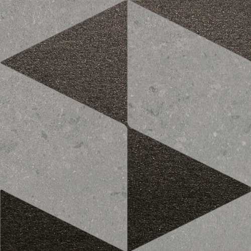 Kerama Marazzi SBD040/SG1591 Декор Матрикс серый тёмный 20*20