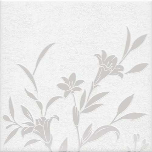 Декор Kerama Marazzi HGD/A569/5155 Барберино 5 белый глянцевый 20x20