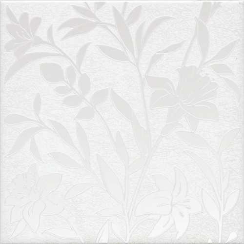Декор Kerama Marazzi HGD/A568/5155 Барберино 4 белый глянцевый 20x20