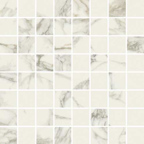 Italon 610110000631 Charme Deluxe Арабескато Уайт Мозаика Люкс Рет 29.2x29.2