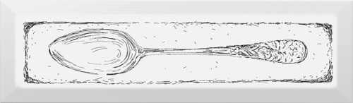 Декор Kerama Marazzi NT/B51/9001 (NT/B51/2882) Ложка черный 8