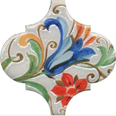 Декор Kerama Marazzi VT/A581/65000 Арабески Тоскана 5 глянцевый 6