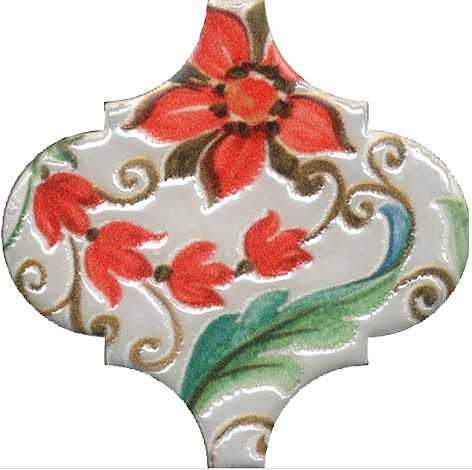 Декор Kerama Marazzi VT/A577/65000 Арабески Тоскана 1 глянцевый 6
