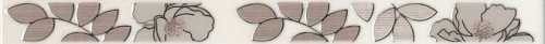 Бордюр Kerama Marazzi STG/A235/15010 Ньюпорт Цветы коричневый 40*3