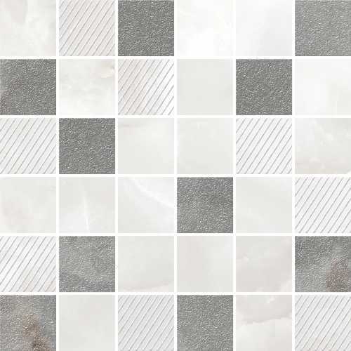 Декор Azori 587433004 Opale Grey Mosaic 30x30