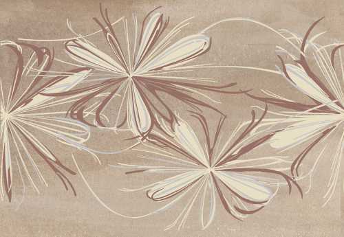 Azori 587892001 Декор Sonnet Beige Flower 20