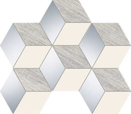 Декор Tubadzin Ms-Senza grey hex 28.9x22.1