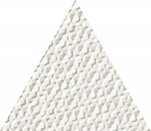 Плитка Tubadzin W-Scarlet white tri STR 16x13.9