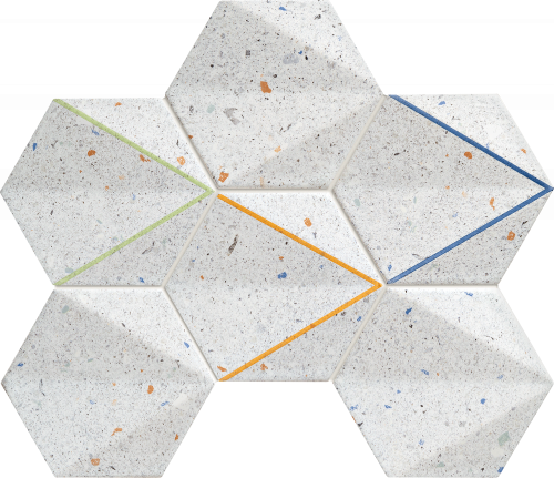 Декор Tubadzin Ms-Dots grey 29.8x22.1
