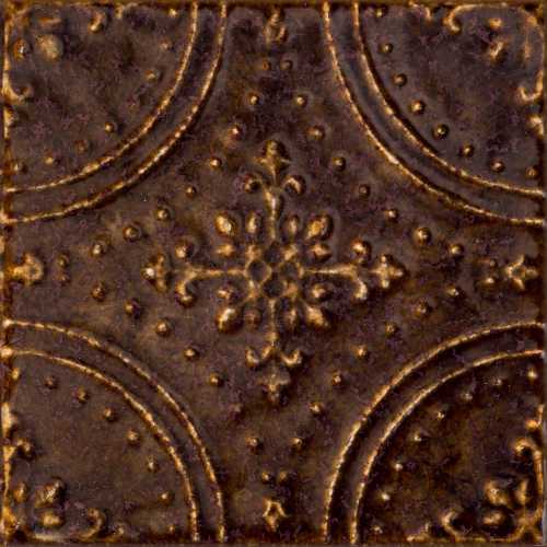 Декор Tubadzin D-Tinta brown 14.8x14.8