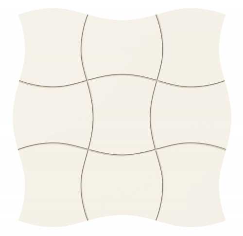 Мозаика Tubadzin MS-01-162-0293-0293-1-028 Royal Place white 29