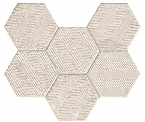 Мозаика Tubadzin SFUMATO HEX 28