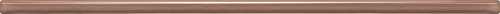 Бордюр Tubadzin Maxima listwa glass brown 1х44