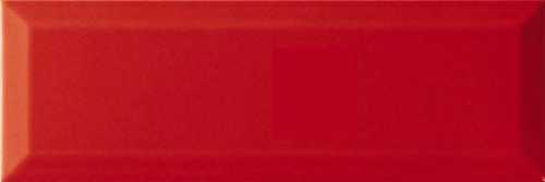 Плитка Monopole Rojo Brillo Bisel 10х30