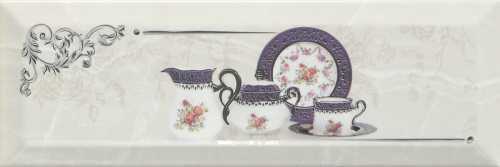 Декор Monopole Petra Pranzo Silver C 10x30