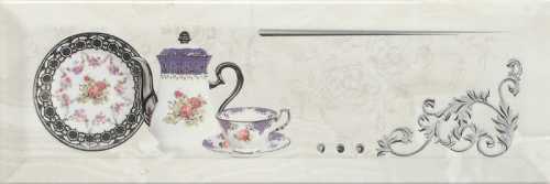 Декор Monopole Petra Pranzo Silver B 10x30