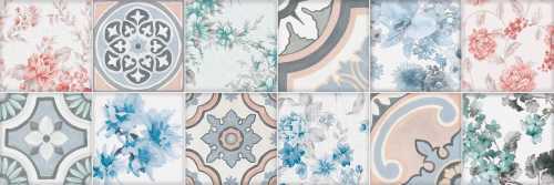 Декор Cifre Cromatica Decor Adriana Cold Brillo 25x75