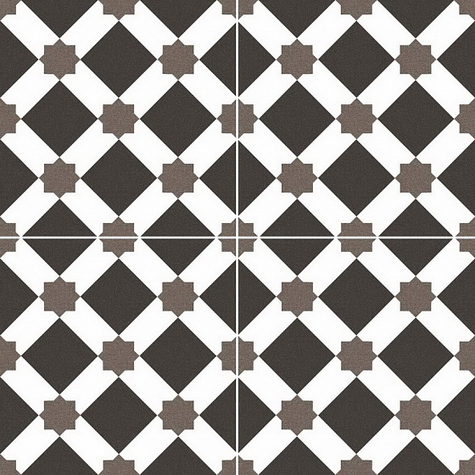 Плитка Dualgres Chic Howard Black 45х45