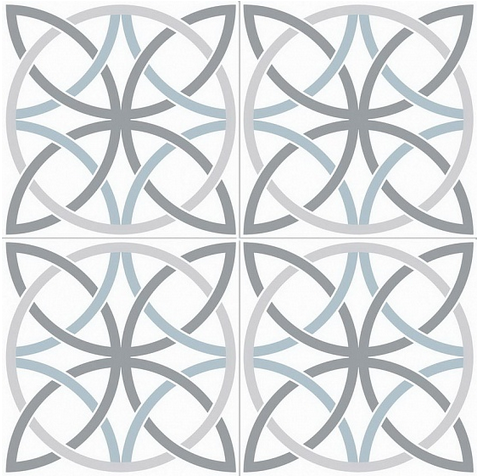 Плитка Dualgres Chic Bosham White 45х45
