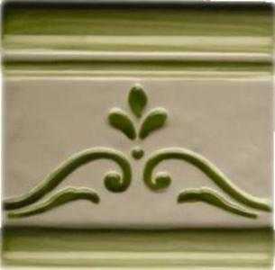 Бордюр VIVES duque verde g.47 13x13