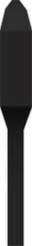 Декоративная вставка VIVES Angulo Zocalo Rivoli Negro 15x1