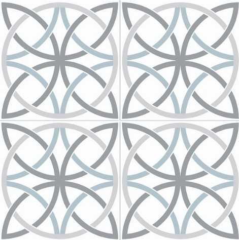 Плитка NiceKer Chic Bosham White 45х45