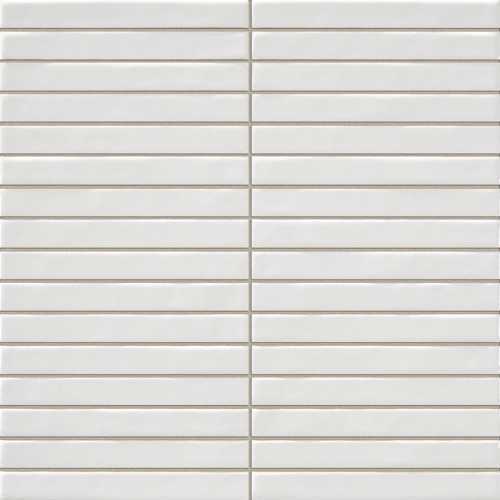 Плитка La Platera Kromo Pencil White 35x35