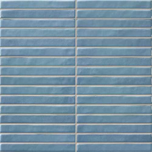 Плитка La Platera Kromo Pencil Teal 35x35