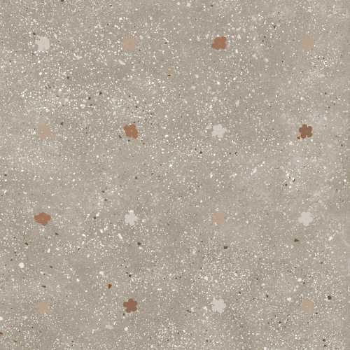 Керамогранит Ape A039161 Ama Fiori Tortora Rect. R10 60x60