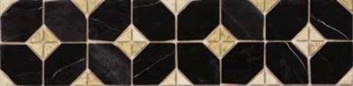 Бордюр VIVES Tira Iliada-Pr Negro g.54 10.8х43.5