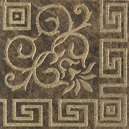 Декоративная вставка Ape Taco Arka Marron 15*15