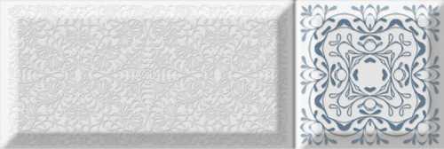 Декор Absolut Keramika Provenzal Deco Blanko 10x30